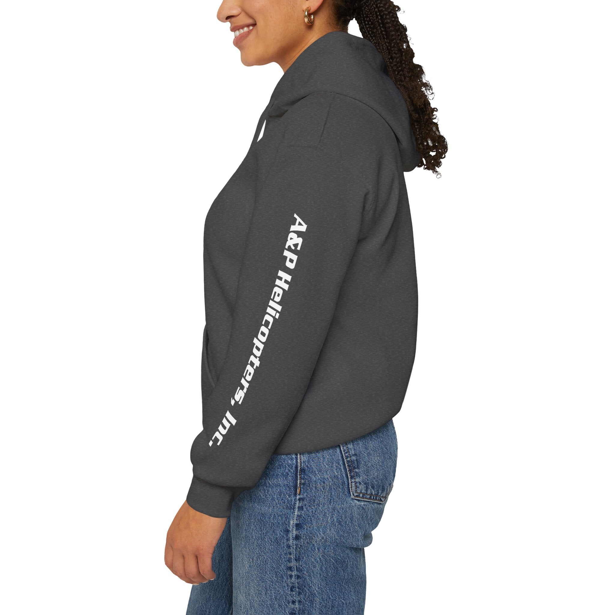 Unisex Heavy Blend™ Hooded Sweatshirt w/Arm Branding