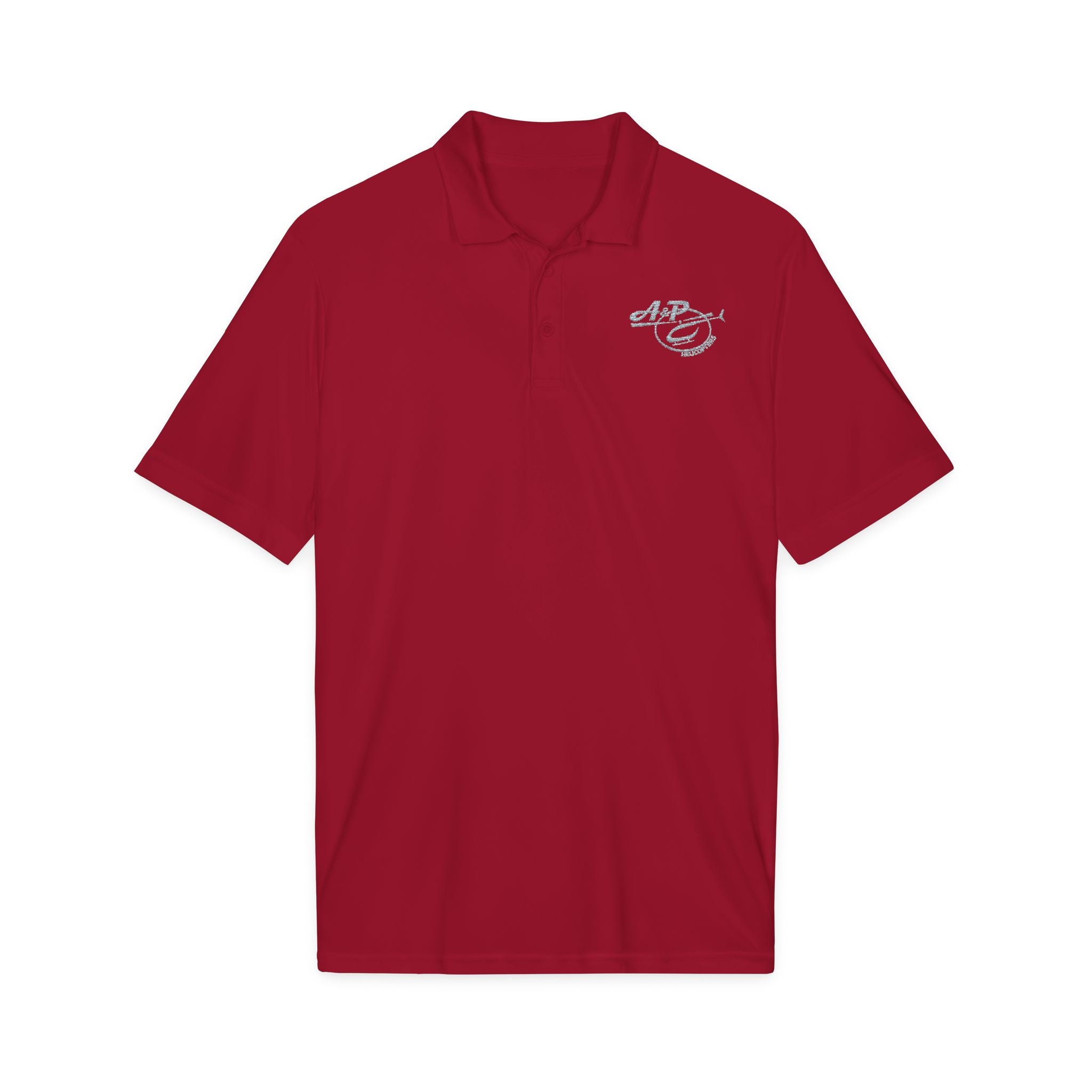 Women's Embroidered Logo (Gray) Sport Polo