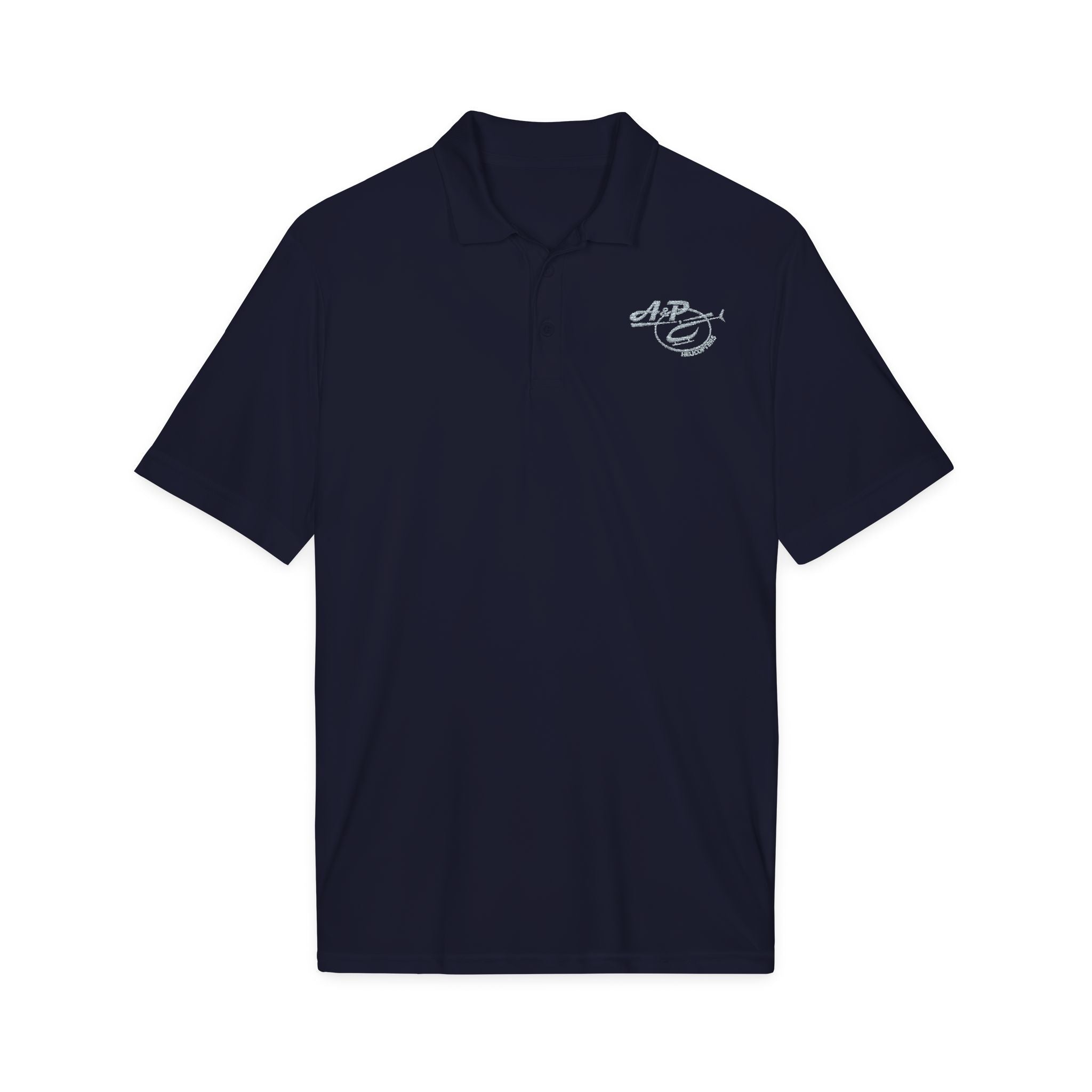 Women's Embroidered Logo (Gray) Sport Polo