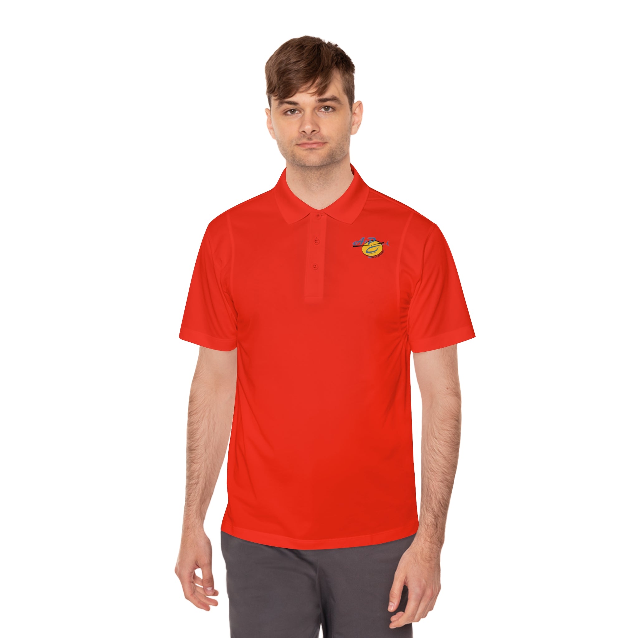 Men’s Embroidered Logo Sport Polo