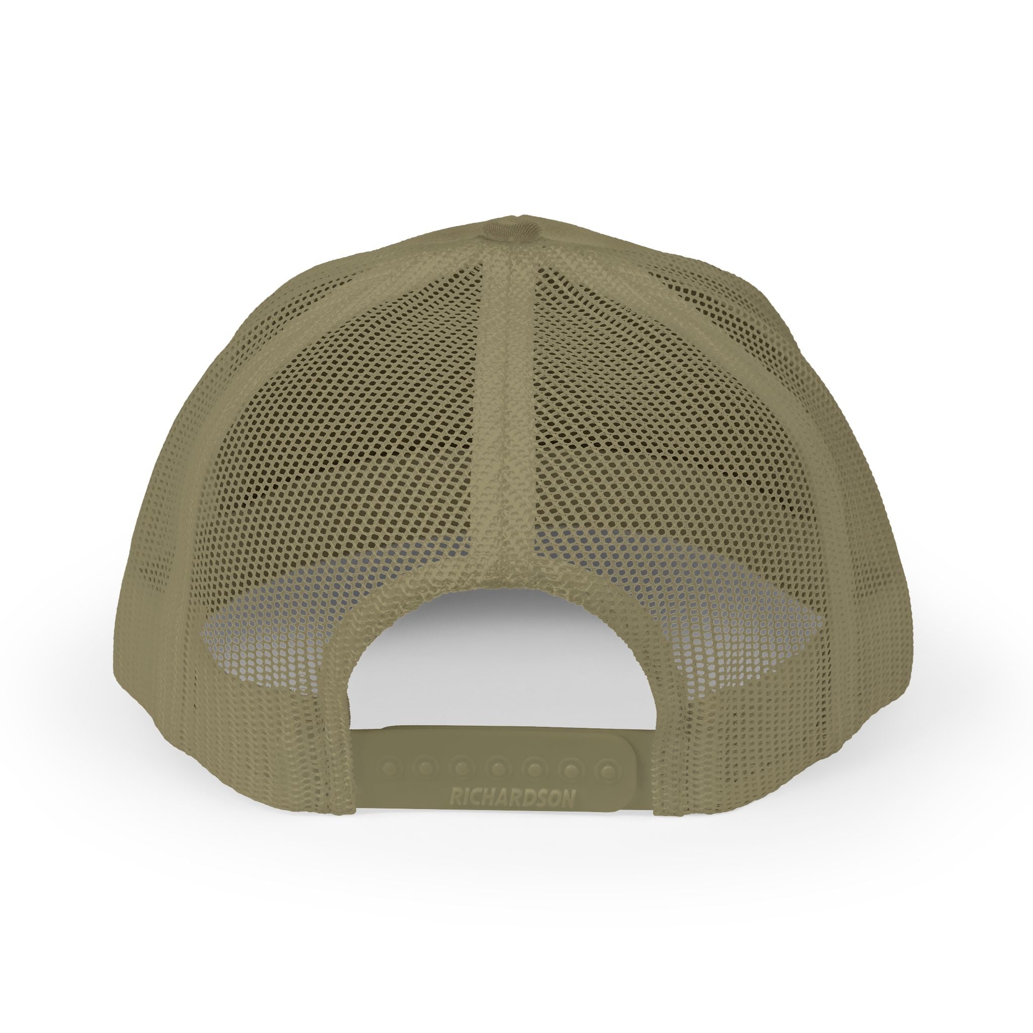 Trucker Cap with Dark Gray Embroidered Logo