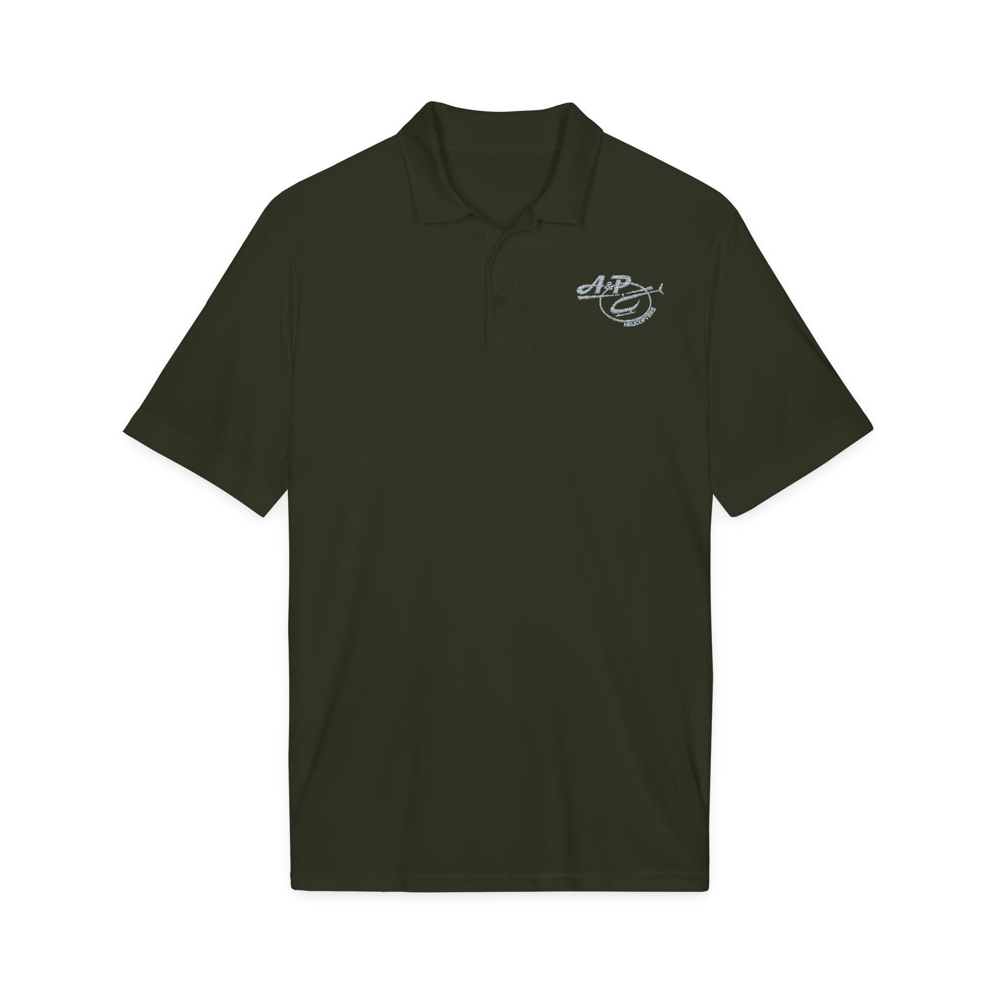 Women's Embroidered Logo (Gray) Sport Polo