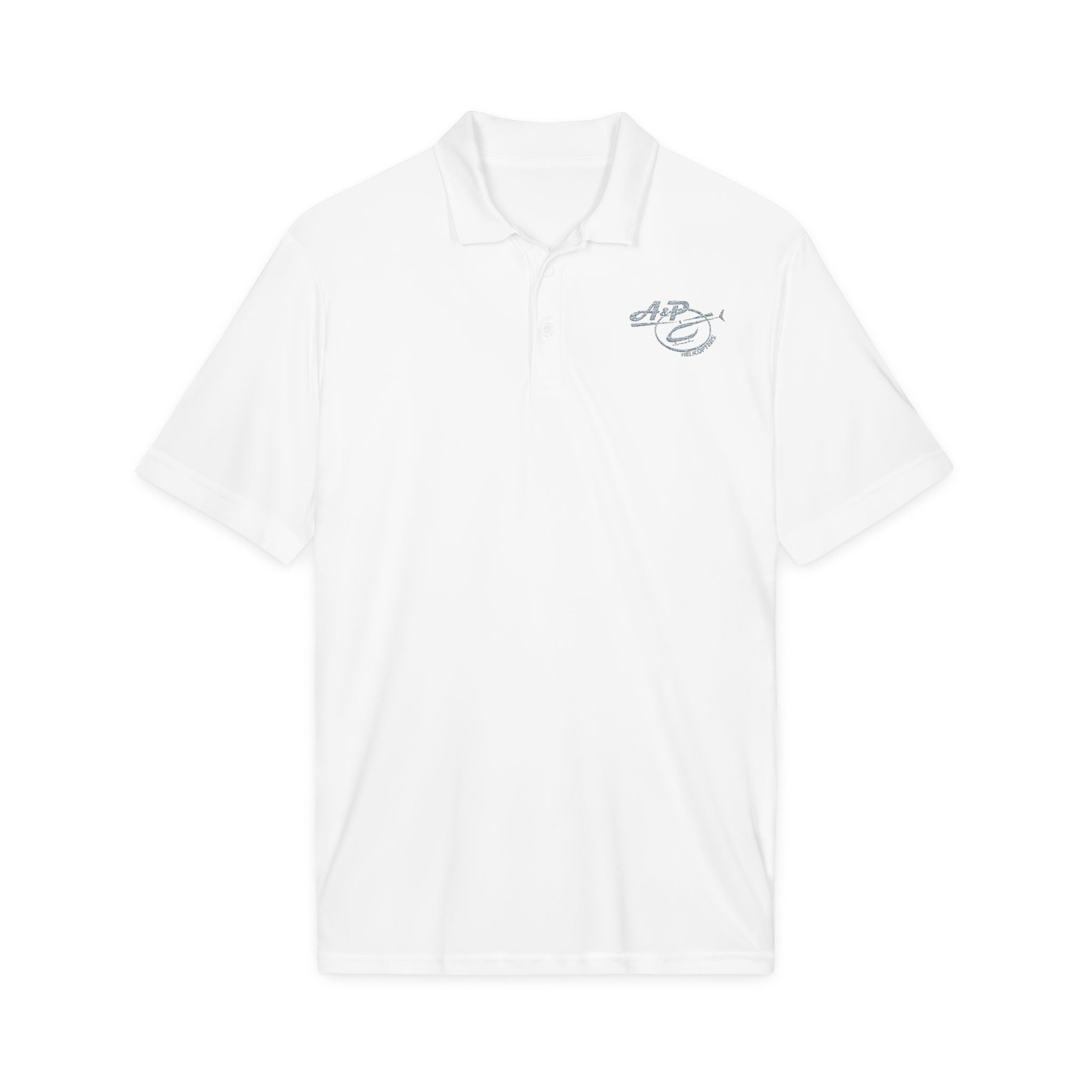 Women's Embroidered Logo (Gray) Sport Polo