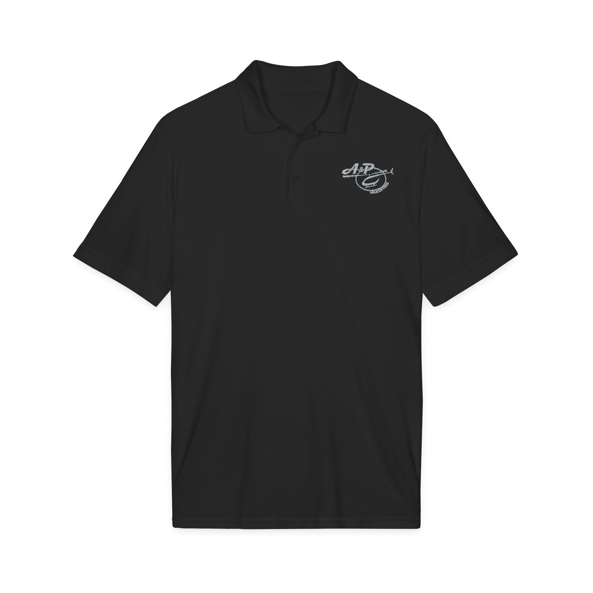 Women's Embroidered Logo (Gray) Sport Polo
