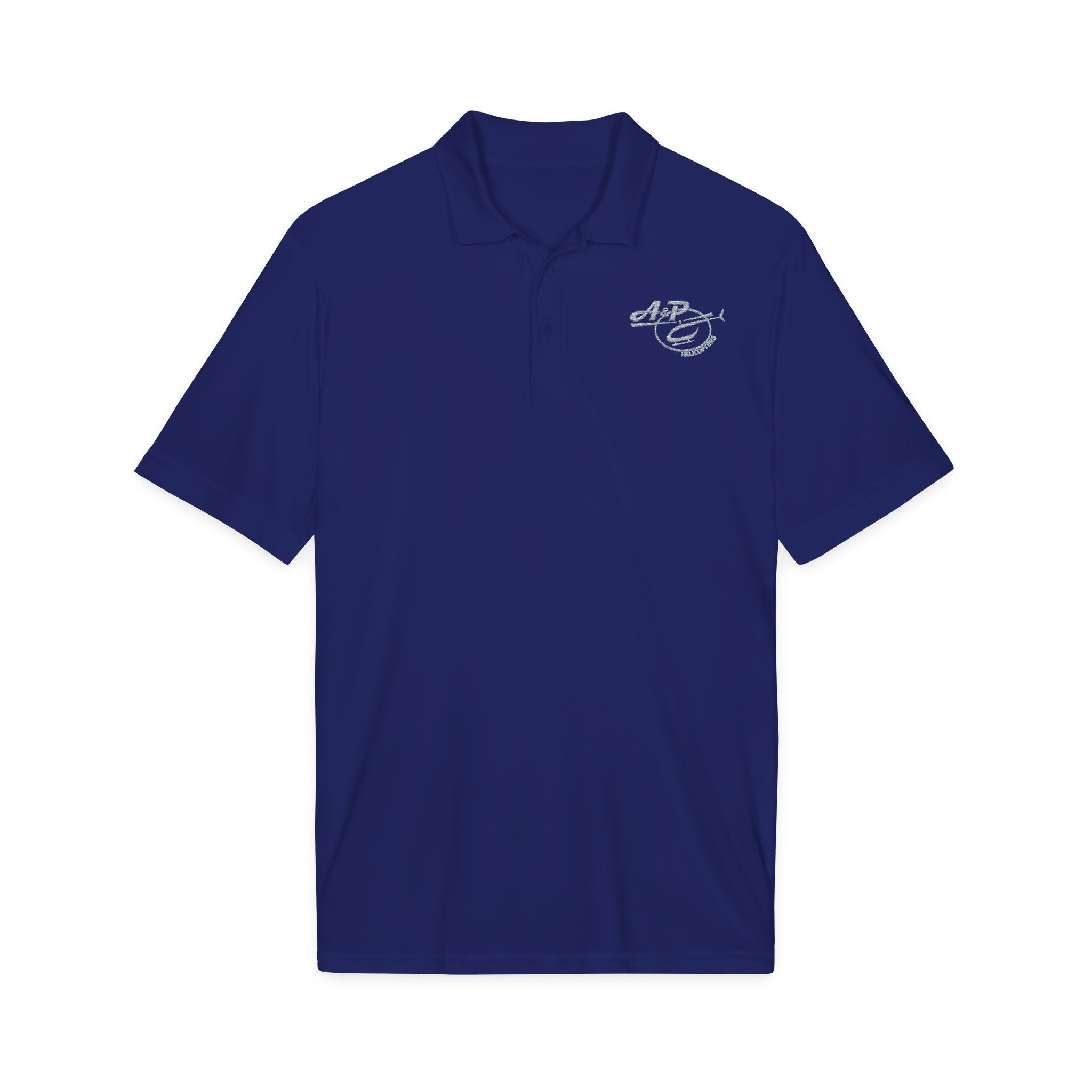 Women's Embroidered Logo (Gray) Sport Polo