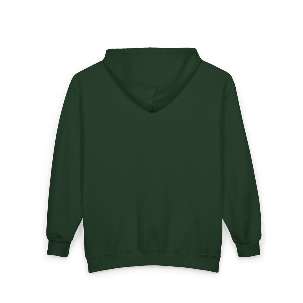Zip Hoodie with Embroidered A&P Logo - Casual Unisex Full-Zip Sweatshirt