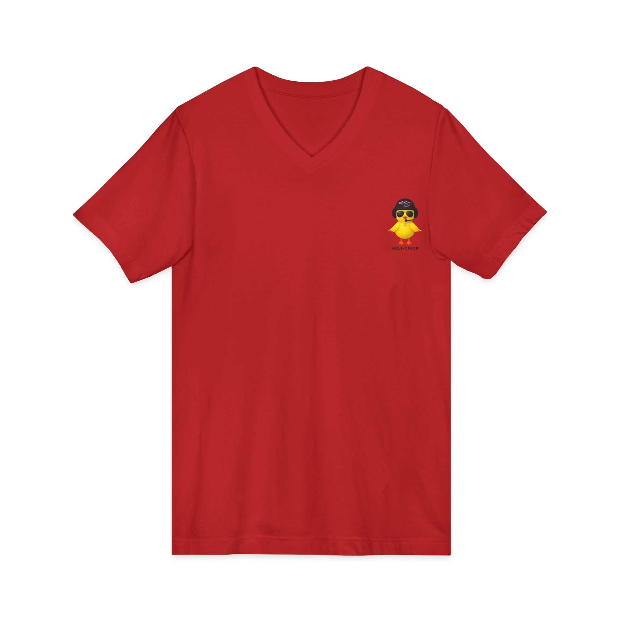 Heli-Chick V-Neck Tee