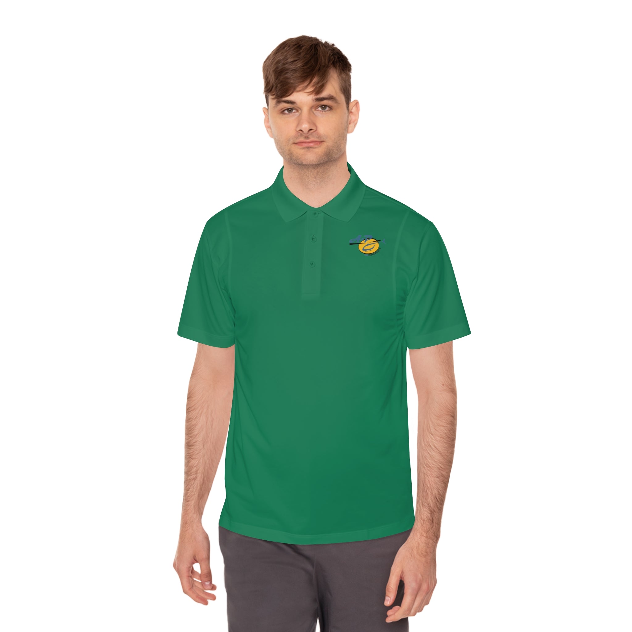 Men’s Embroidered Logo Sport Polo