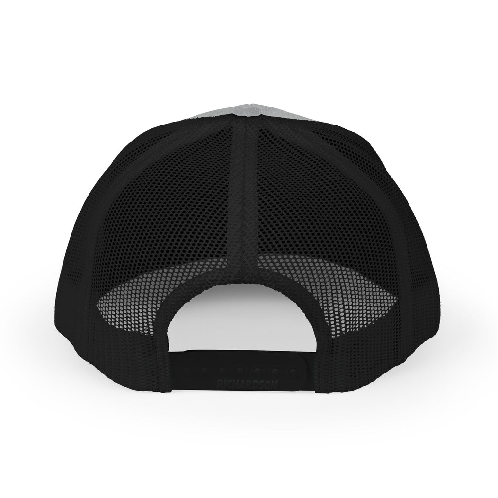 Trucker Cap with Blue & Yellow Embroidered Logo