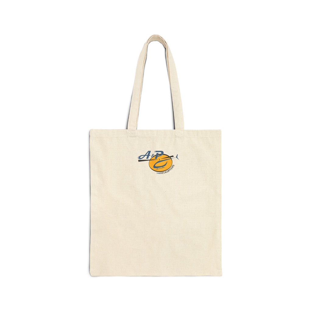 Heli-Chick Cotton Canvas Tote Bag