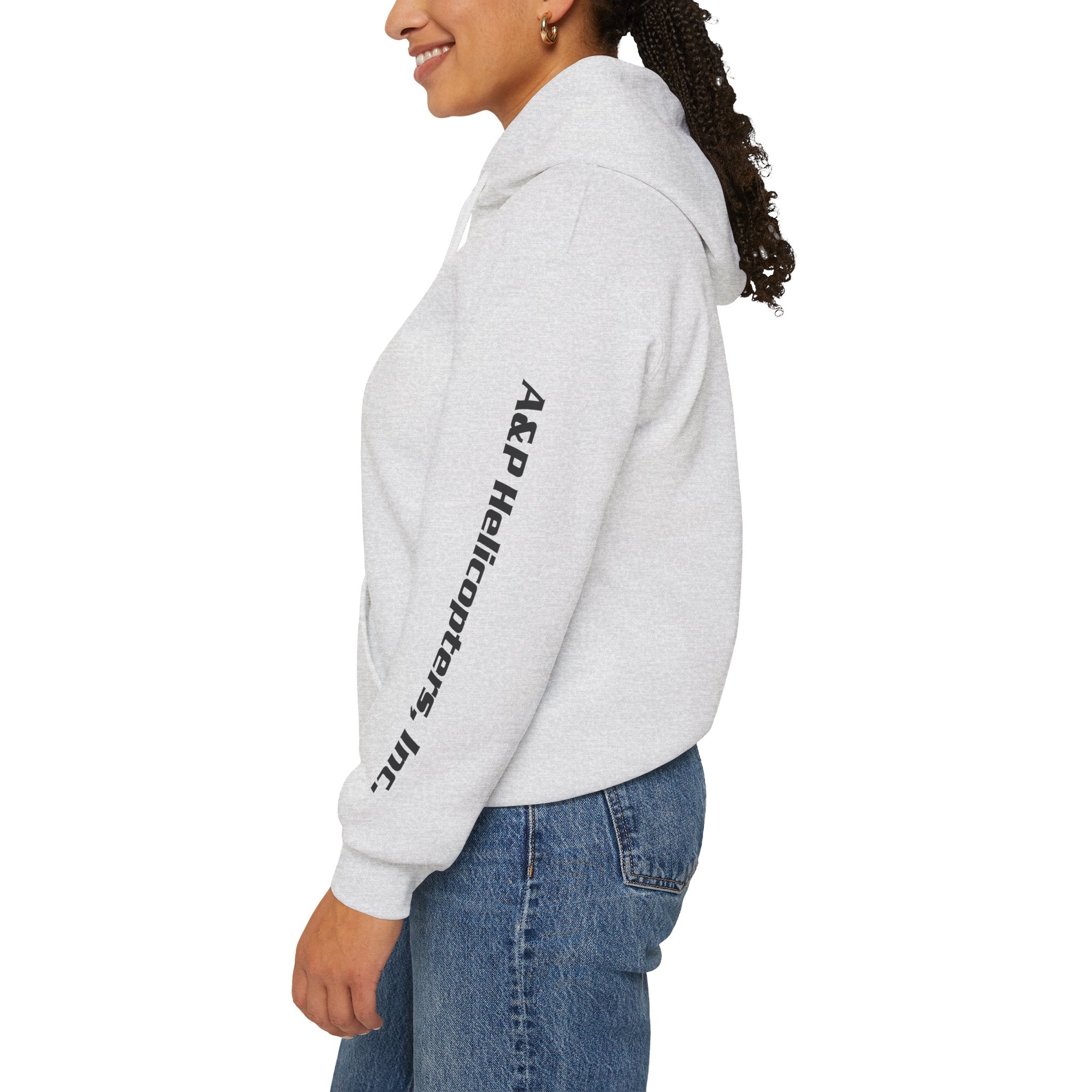 Unisex Heavy Blend™ Hooded Sweatshirt w/Arm Branding