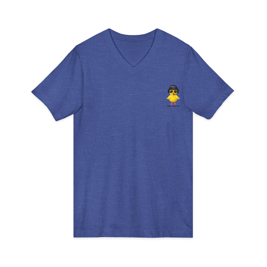 Heli-Chick V-Neck Tee