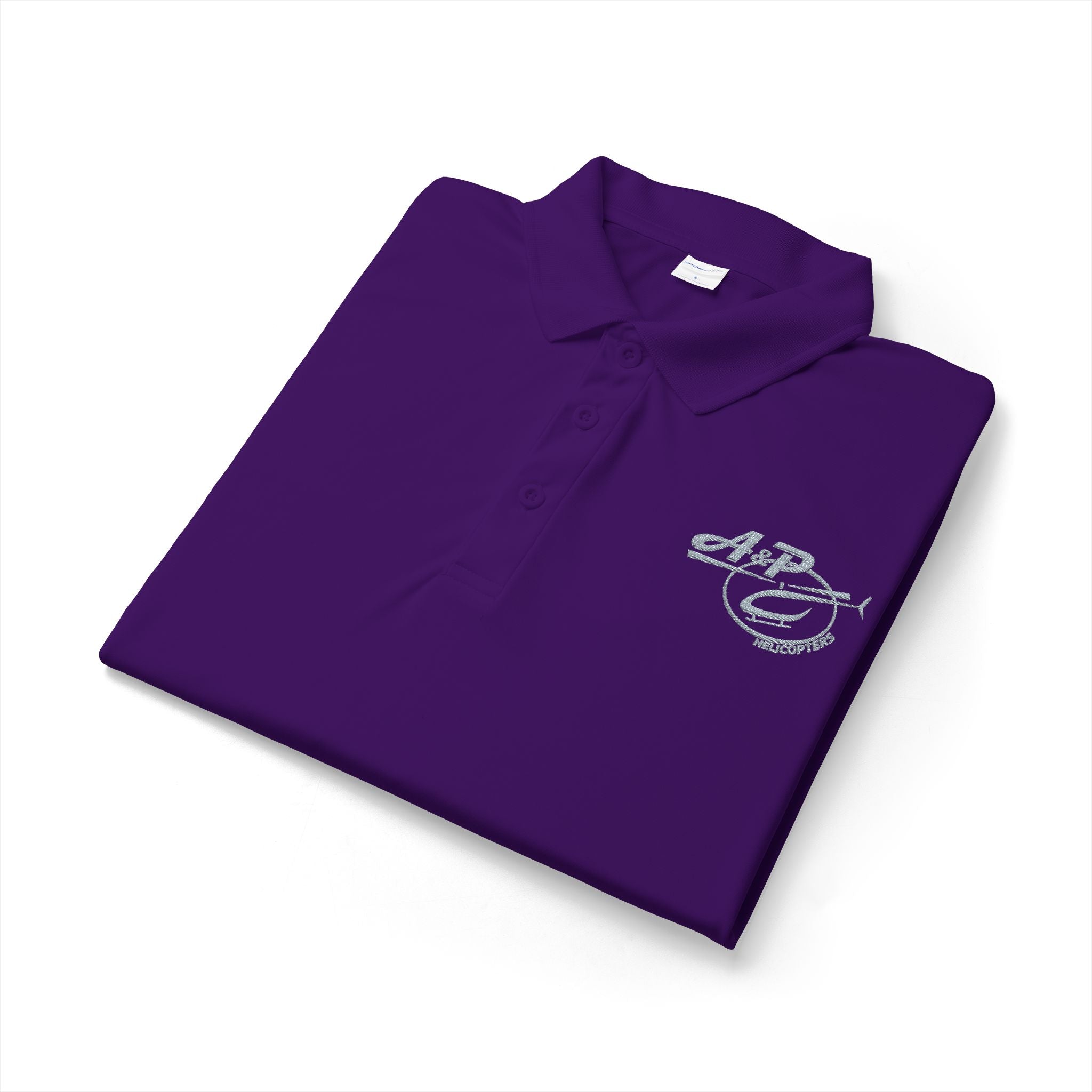 Women's Embroidered Logo (Gray) Sport Polo