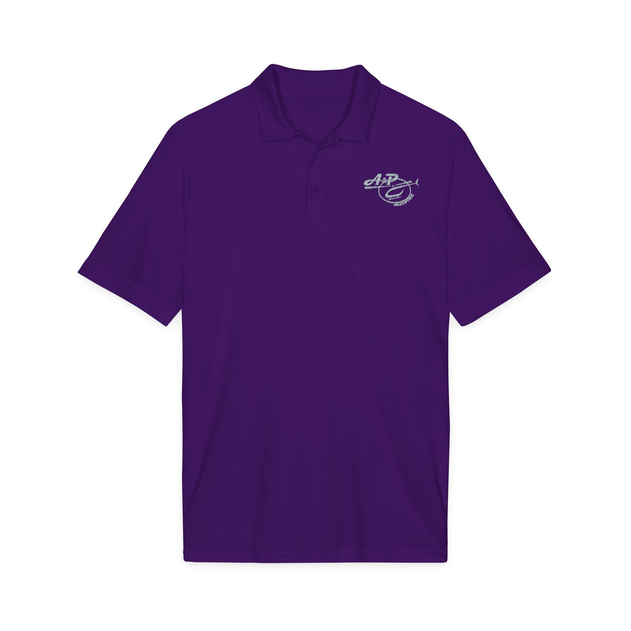 Women's Embroidered Logo (Gray) Sport Polo