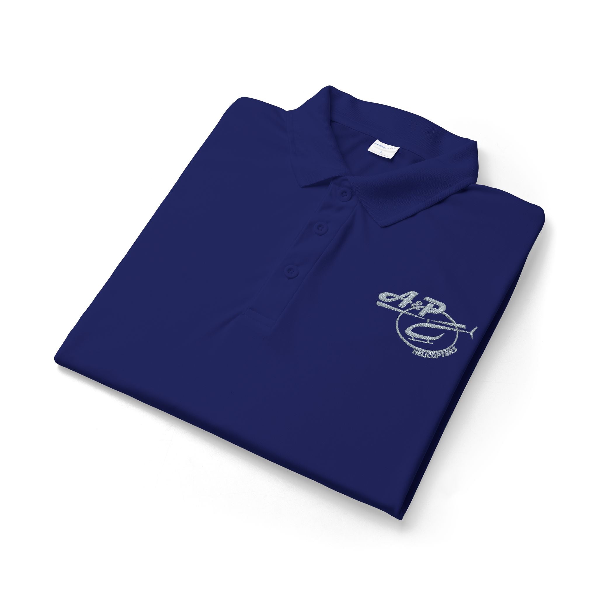 Women's Embroidered Logo (Gray) Sport Polo