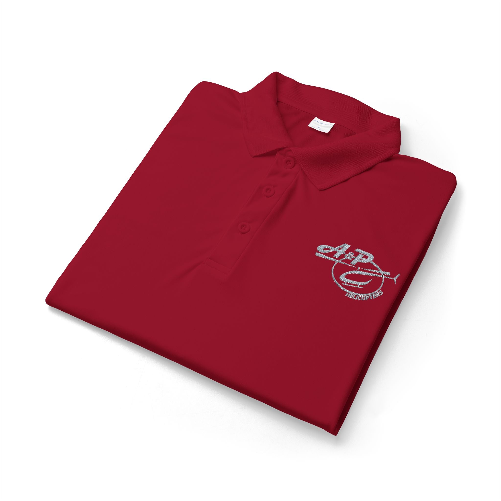 Women's Embroidered Logo (Gray) Sport Polo