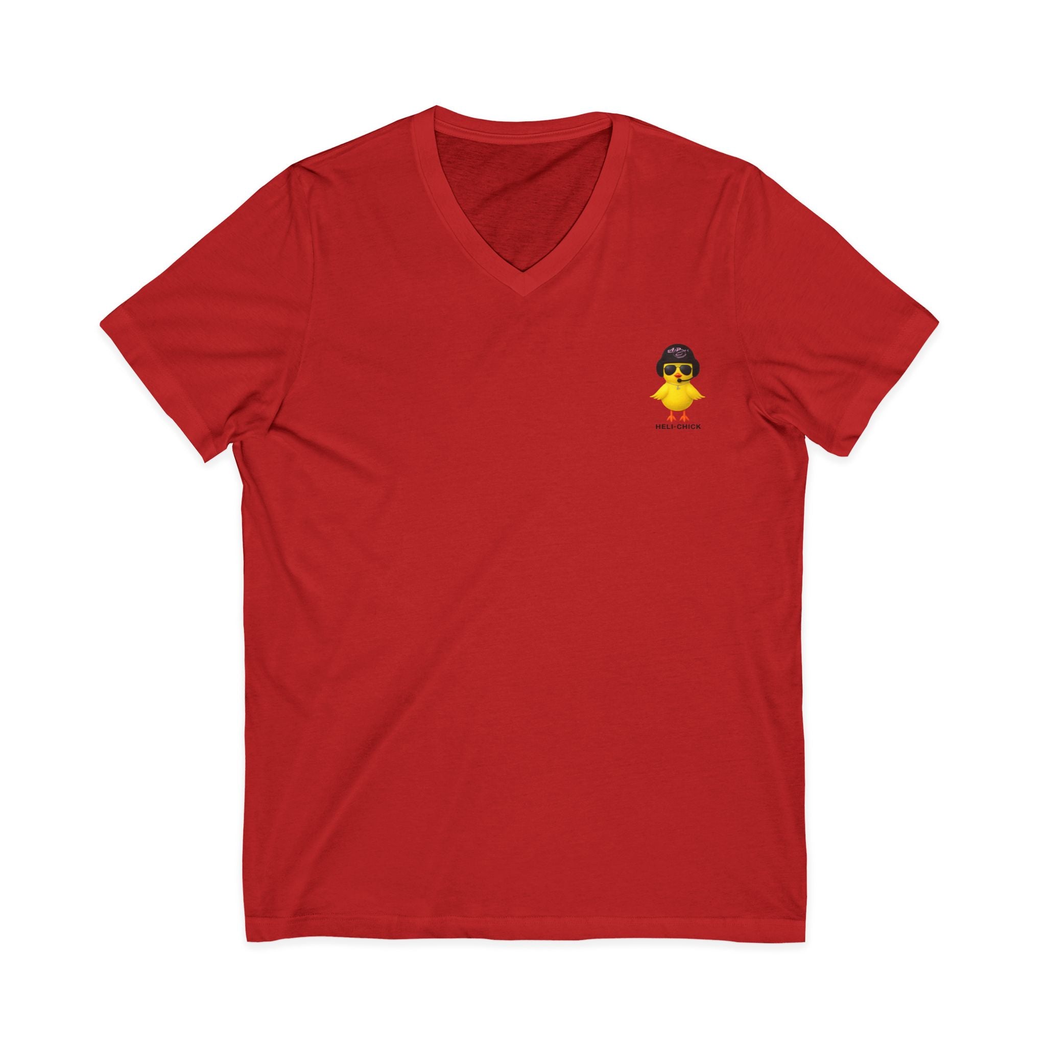 Heli-Chick V-Neck Tee