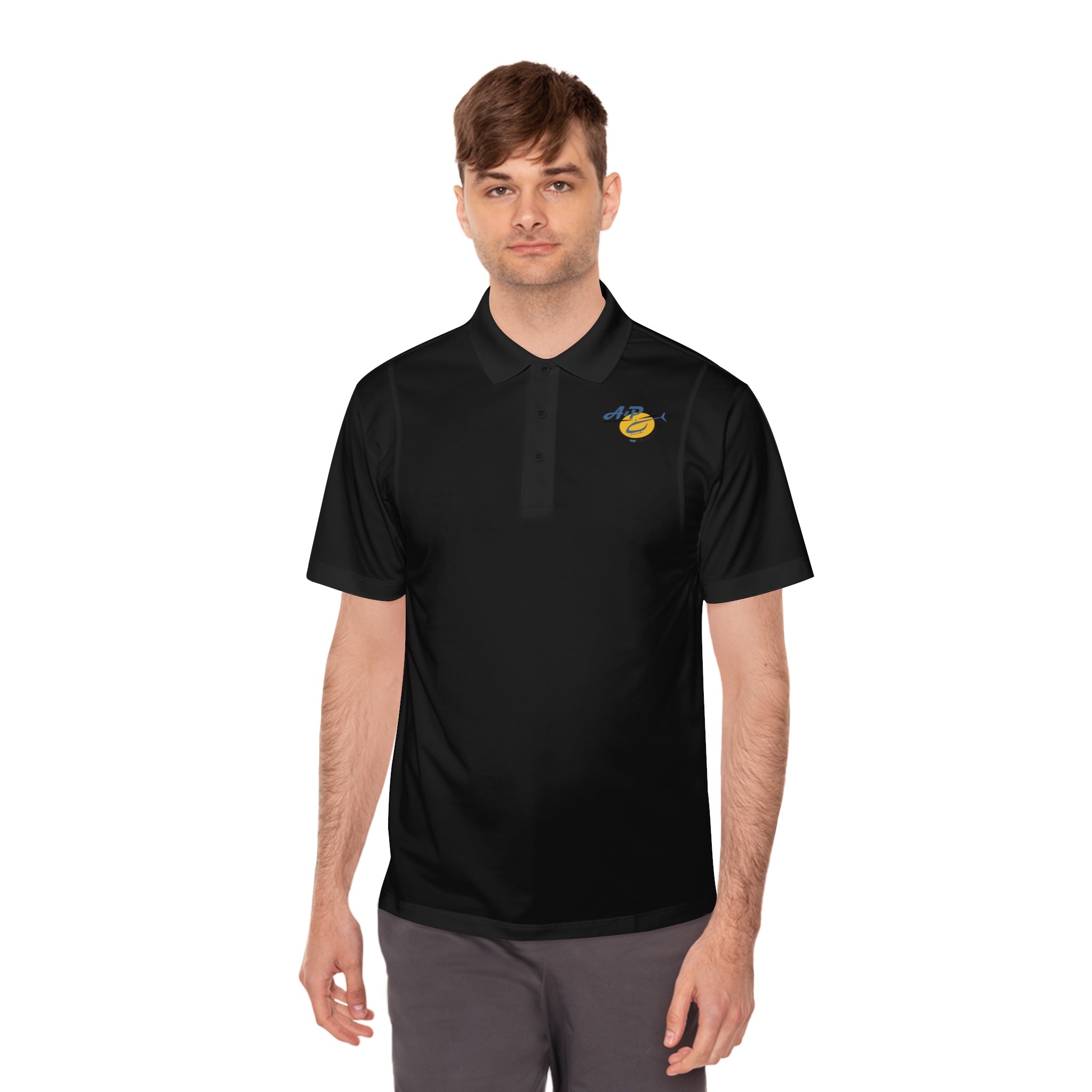 Men’s Embroidered Logo Sport Polo
