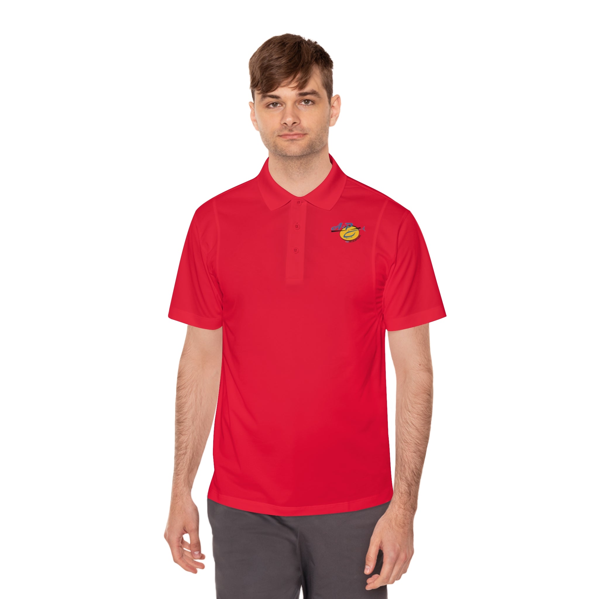 Men’s Embroidered Logo Sport Polo
