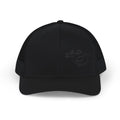 Trucker Cap with Dark Gray Embroidered Logo