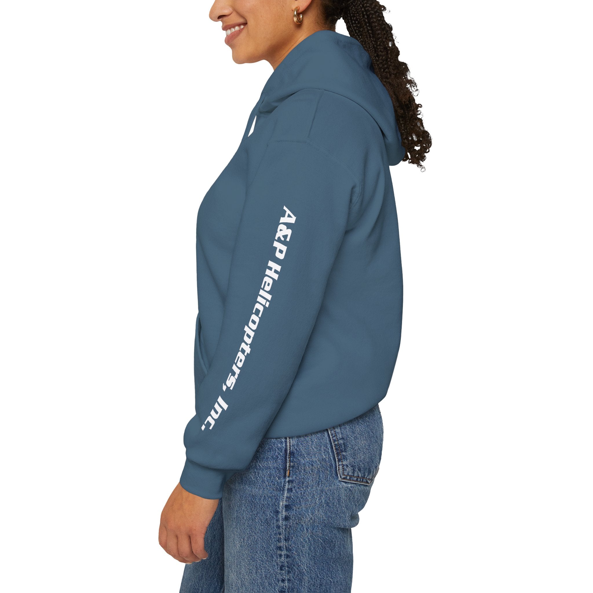 Unisex Heavy Blend™ Hooded Sweatshirt w/Arm Branding