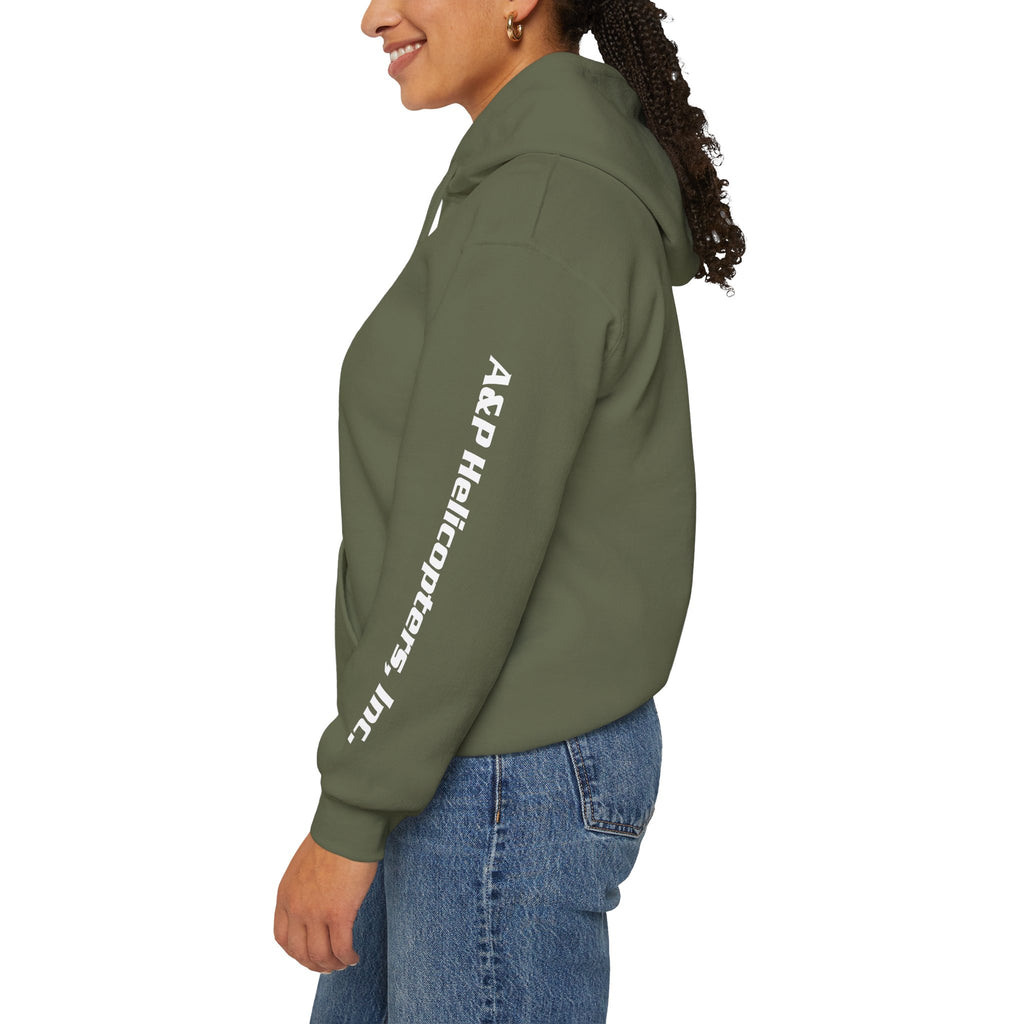 Unisex Heavy Blend™ Hooded Sweatshirt w/Arm Branding