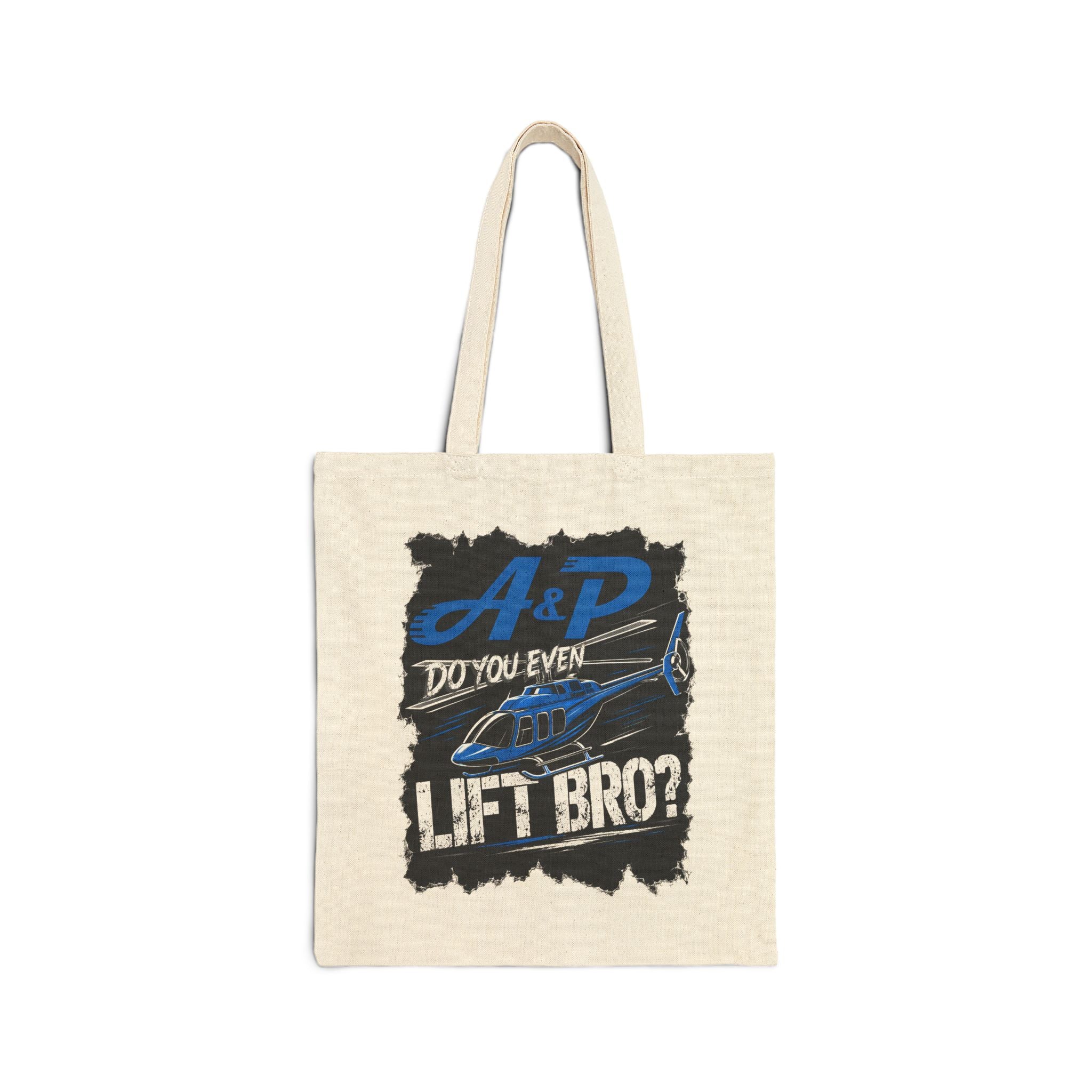 Do You Even Lift Cotton Canvas Tote Bag